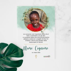 Comunione e cresima